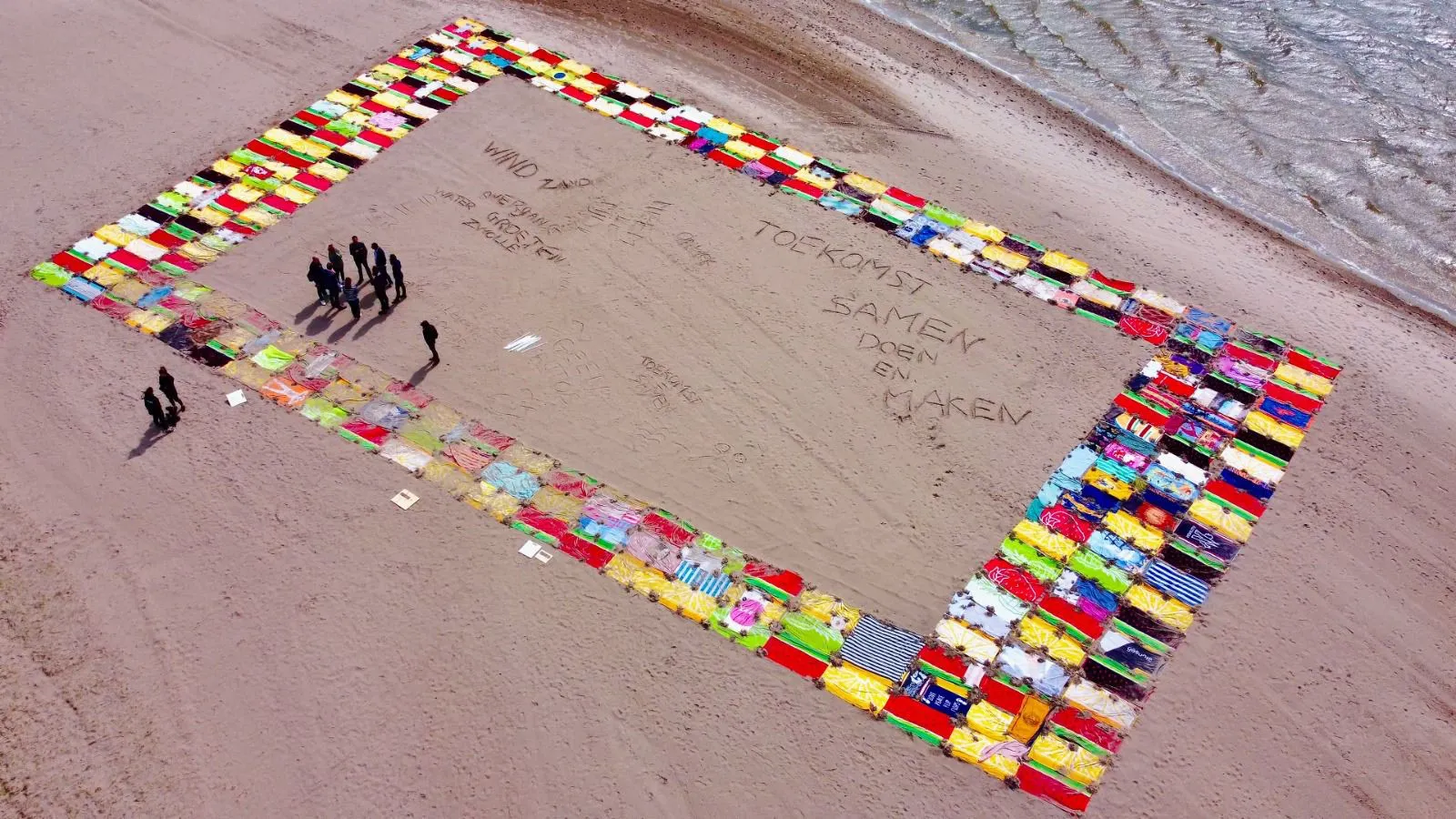 Handdoeken kader van Elmo Vermijs